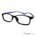 Armazón FlexiBasic Talla 51 para niños de 10 a 12 años negro con morado