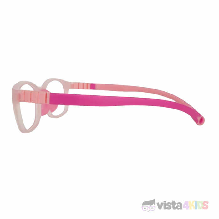 Armazón FlexiBasic para niñas de 8 a 10 años Talla 48 rosa con rosado - Imagen 3