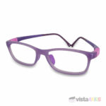 Armazón FlexiBasic para niñas de 14 a 16 años Talla 53 morado con rosado